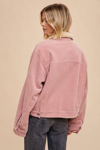 Pink Charlie Corduroy Jacket
