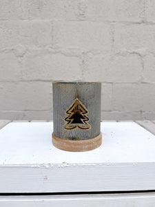 Grey Tree Iron T-Light Holder