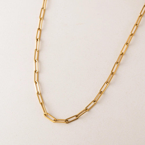 Bold Paperclip Necklace
