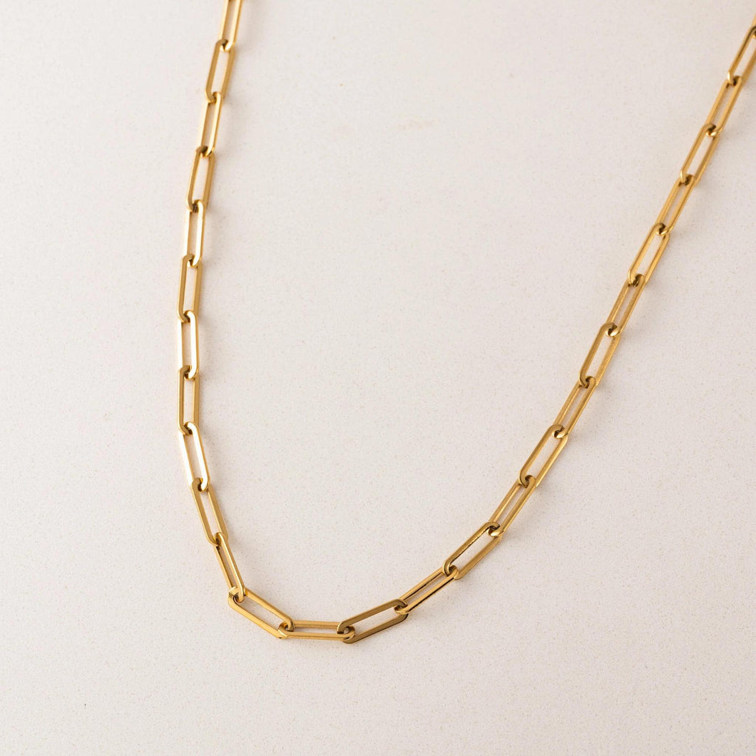 Bold Paperclip Necklace