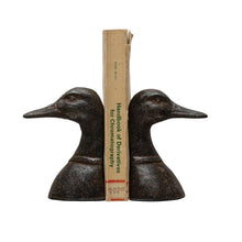 Load image into Gallery viewer, Cast Iron Duck Bookends