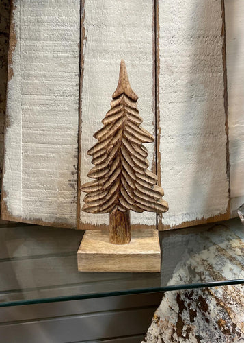 Whimsical Mango Wood Tree Natural