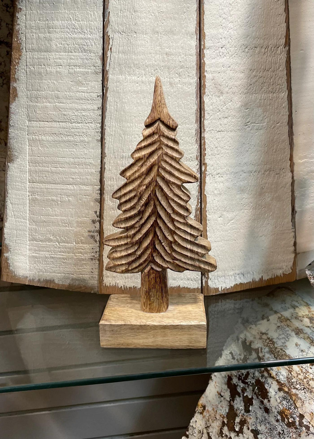 Whimsical Mango Wood Tree Natural