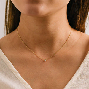 Solitaire Necklace