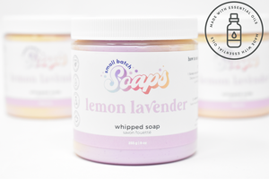 Lemon Lavender Whipped Soap