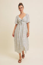 Load image into Gallery viewer, Britney Blue Floral Dress