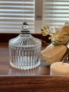 Crystal Glass Storage Container