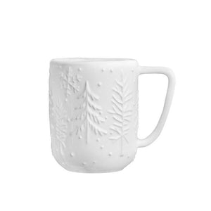 Winter White Forest Mug