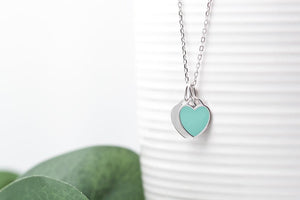 Tiffany Inspired Heart Necklace