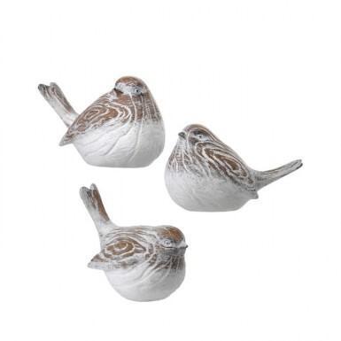 Carved Two-Tone Birds