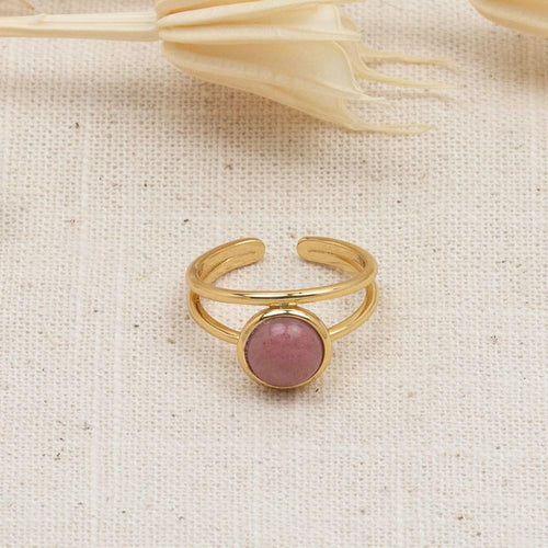 Rhodonite Sophia Ring