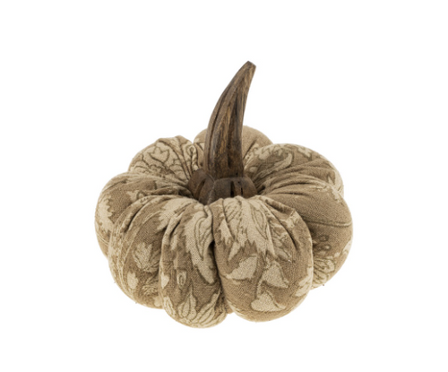 Taupe Botanical Pumpkin