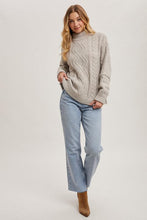 Load image into Gallery viewer, Tinsley Cable Knit Sweater