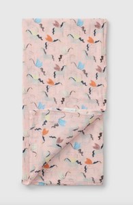 Unicorn Ballet Muslin Swaddle