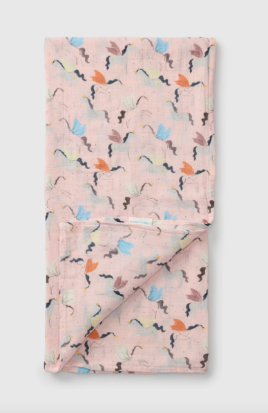 Unicorn Ballet Muslin Swaddle
