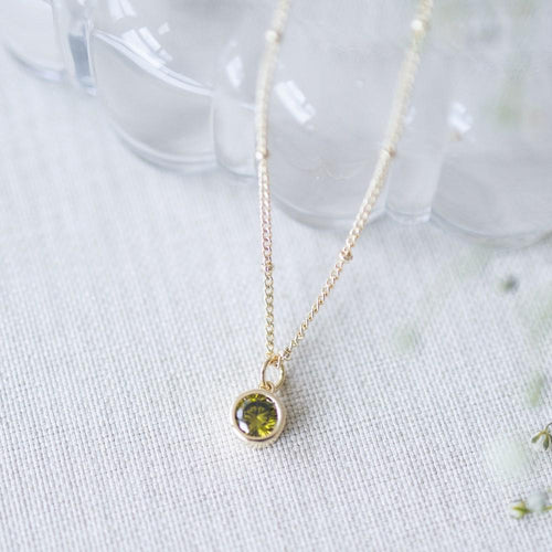 Moss Luster Necklace