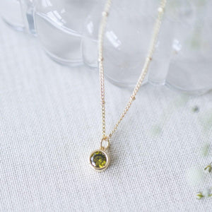 Moss Luster Necklace