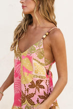 Load image into Gallery viewer, Tropicana Tie Back Romper