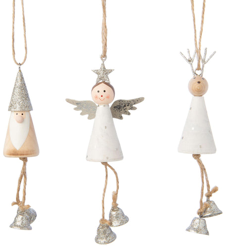 Wood Holiday Ornaments