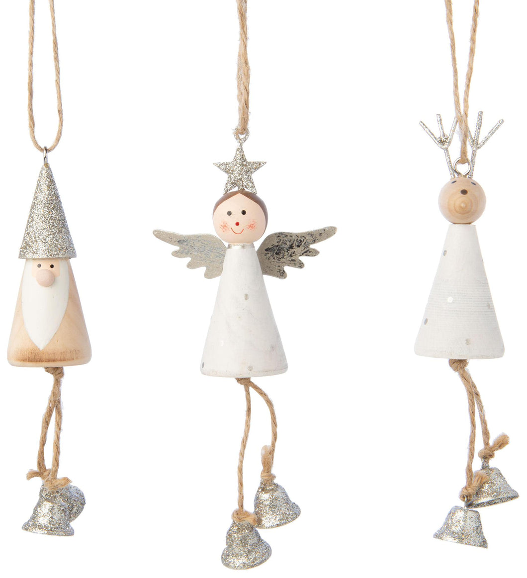Wood Holiday Ornaments