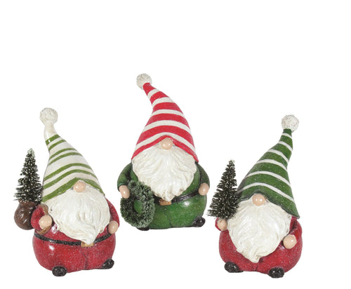 Holiday Stripe Gnomes