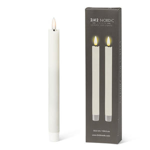 Sand Luxlite Taper Candles