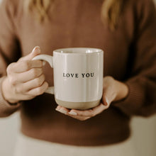 Load image into Gallery viewer, Love You Stoneware Mug