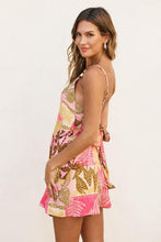 Load image into Gallery viewer, Tropicana Tie Back Romper