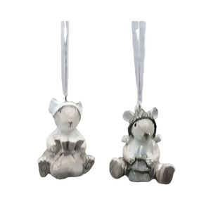 Mini Winter Mouse Ornaments