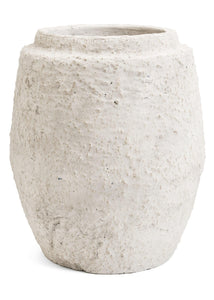 Textured Terracotta Vase