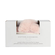Load image into Gallery viewer, Blush Tahoe Criss Cross Slippers