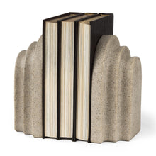 Load image into Gallery viewer, Empire Sandstone Resin Arc Book Ends