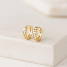 Load image into Gallery viewer, Gold Evie Hoop Earrings