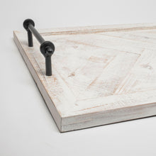 Load image into Gallery viewer, Alfred Herringbone Rectangle Tray *in store pickup only