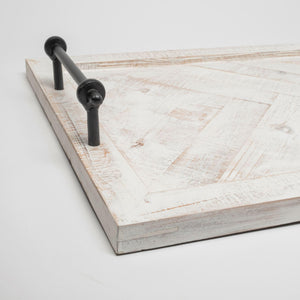 Alfred Herringbone Rectangle Tray *in store pickup only