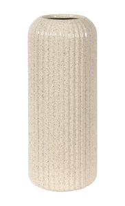 Ribbed Ceramic Vases