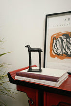 Load image into Gallery viewer, Black Doggy Long Legs Statue