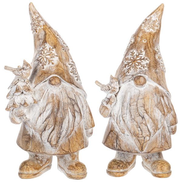 Carved Wood Gnome