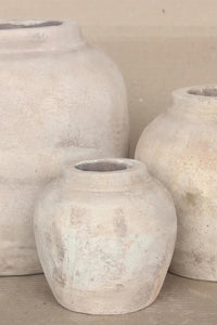 Lucas Light Wash Round Vase