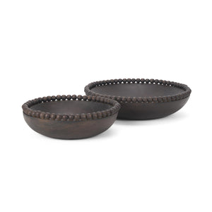 Wendell Dark Brown Bowl