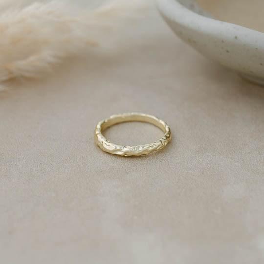 Gold Terrain Ring