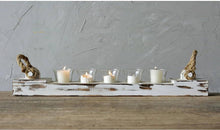 Load image into Gallery viewer, Distressed Wood Votive Holder
