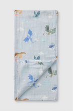 Load image into Gallery viewer, Magical Dragons Muslin Swaddle