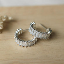 Load image into Gallery viewer, Clear Chara Hoops