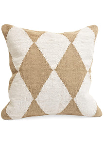 Tan Diamond Pillow