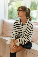 Load image into Gallery viewer, Bridgette Striped Sweater