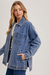 Asher Blue Denim Jacket