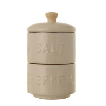 Load image into Gallery viewer, Salt &amp; Pepper Stackable Set