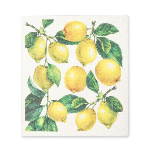 All Over Lemons Dish Cloth