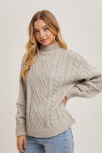 Load image into Gallery viewer, Tinsley Cable Knit Sweater